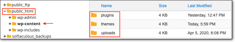 wordpress 文件夾 wp 內容