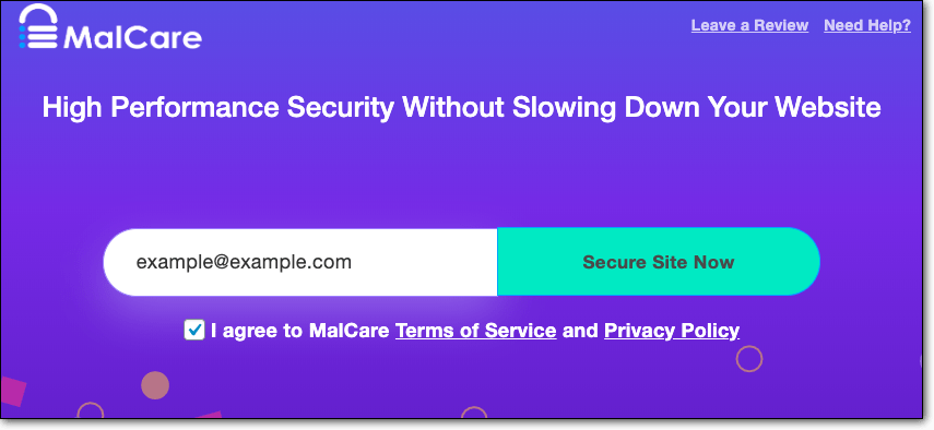 使用 Malcare 插件檢查安全性