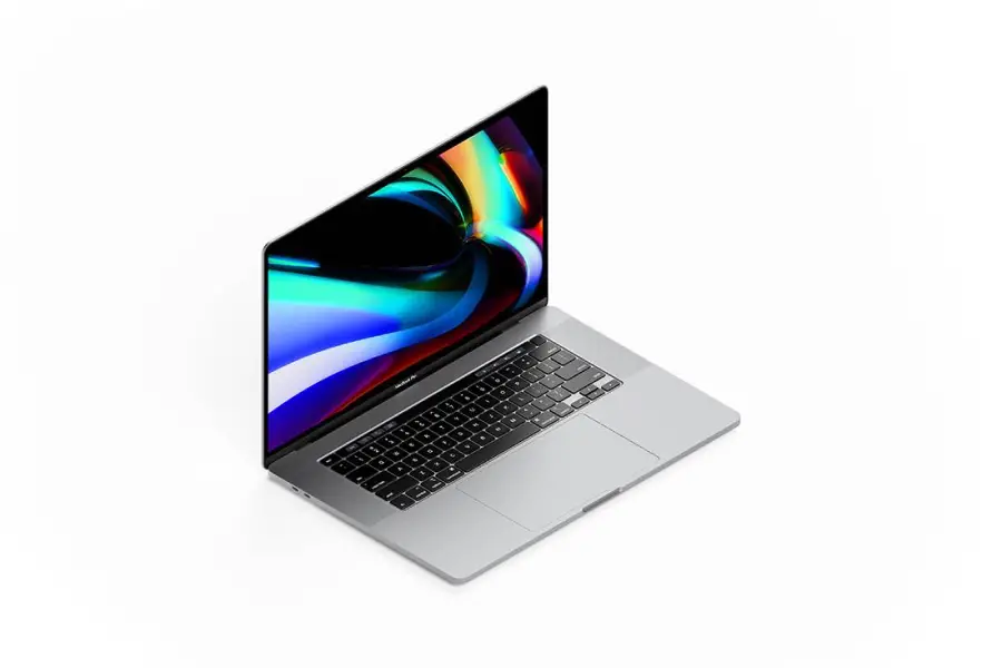 แบบจำลองสามมิติของ MacBook Pro 16 นิ้ว -
