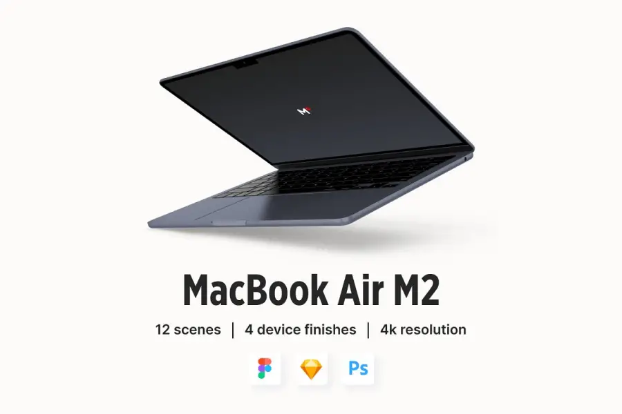 เครื่องจำลอง MacBook Air M2 -