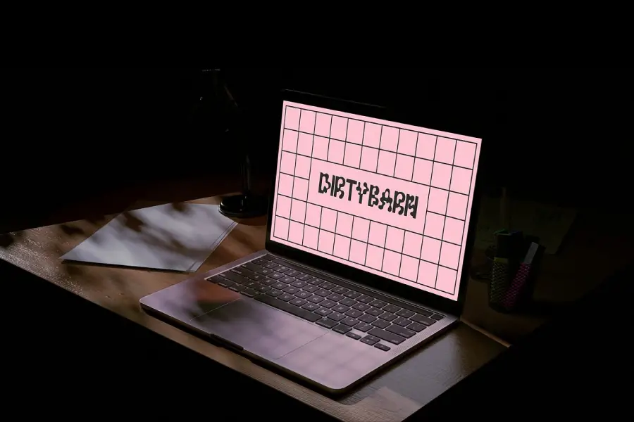 13u0022 MacBook Pro จำลอง -