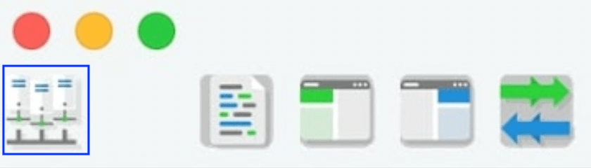FileZilla サイト マネージャー アイコン