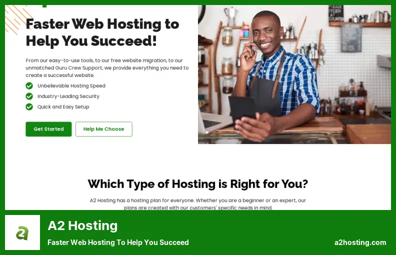 A2 Hosting - Hosting Web Lebih Cepat untuk Membantu Anda Sukses