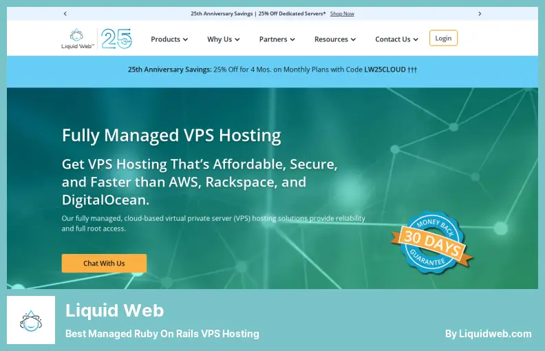 Liquid Web - Hosting VPS Ruby On Rails Terkelola Terbaik