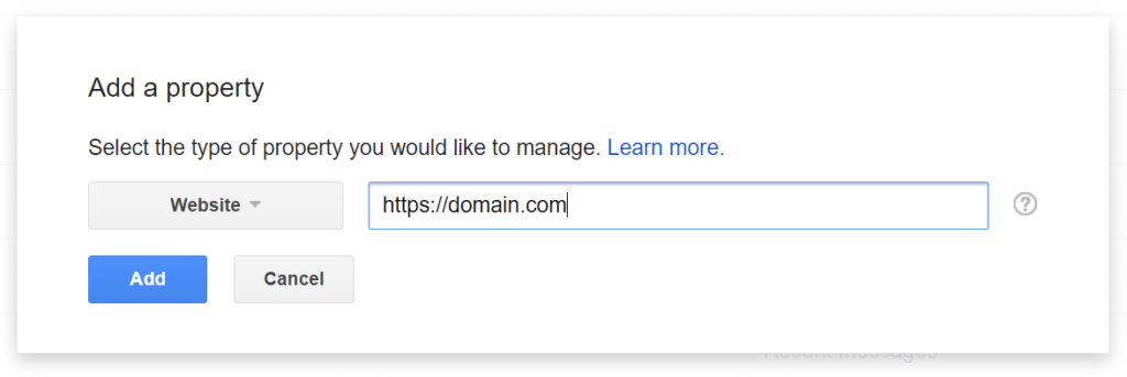 在谷歌搜索控制台属性中添加 wordpress 网站的 https 版本