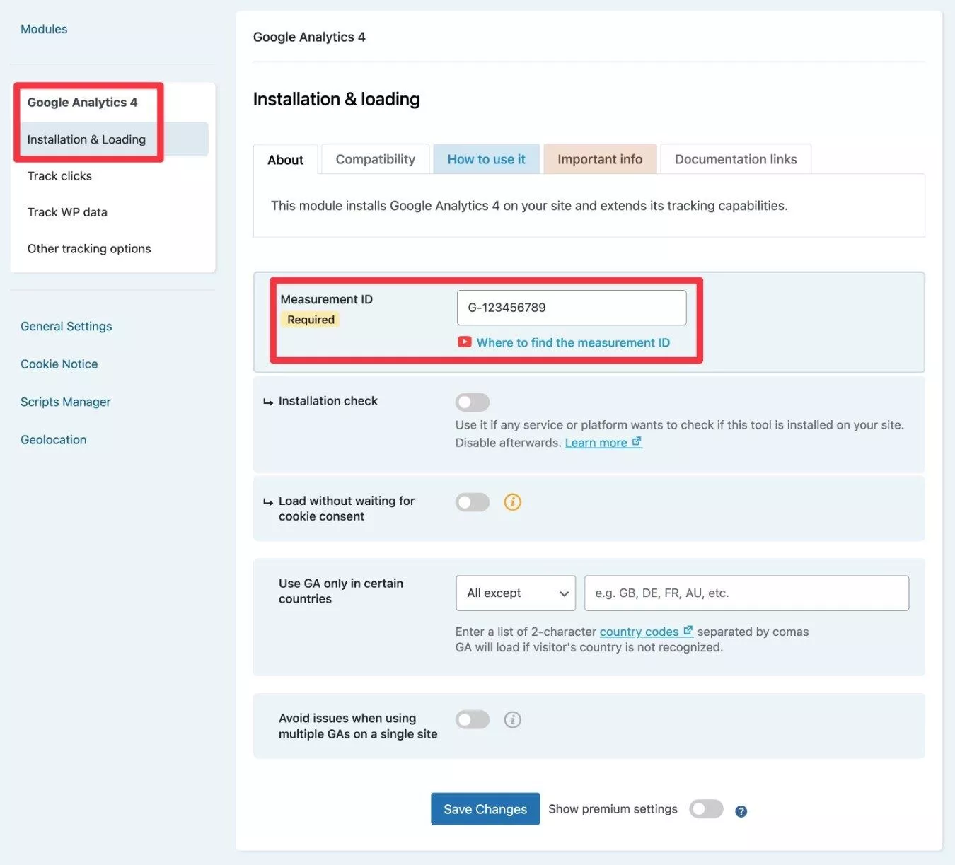 Agregar Google Analytics a WP FullPicture