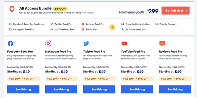 smashballoonpricing SeedProd Smash Balloon review pricing