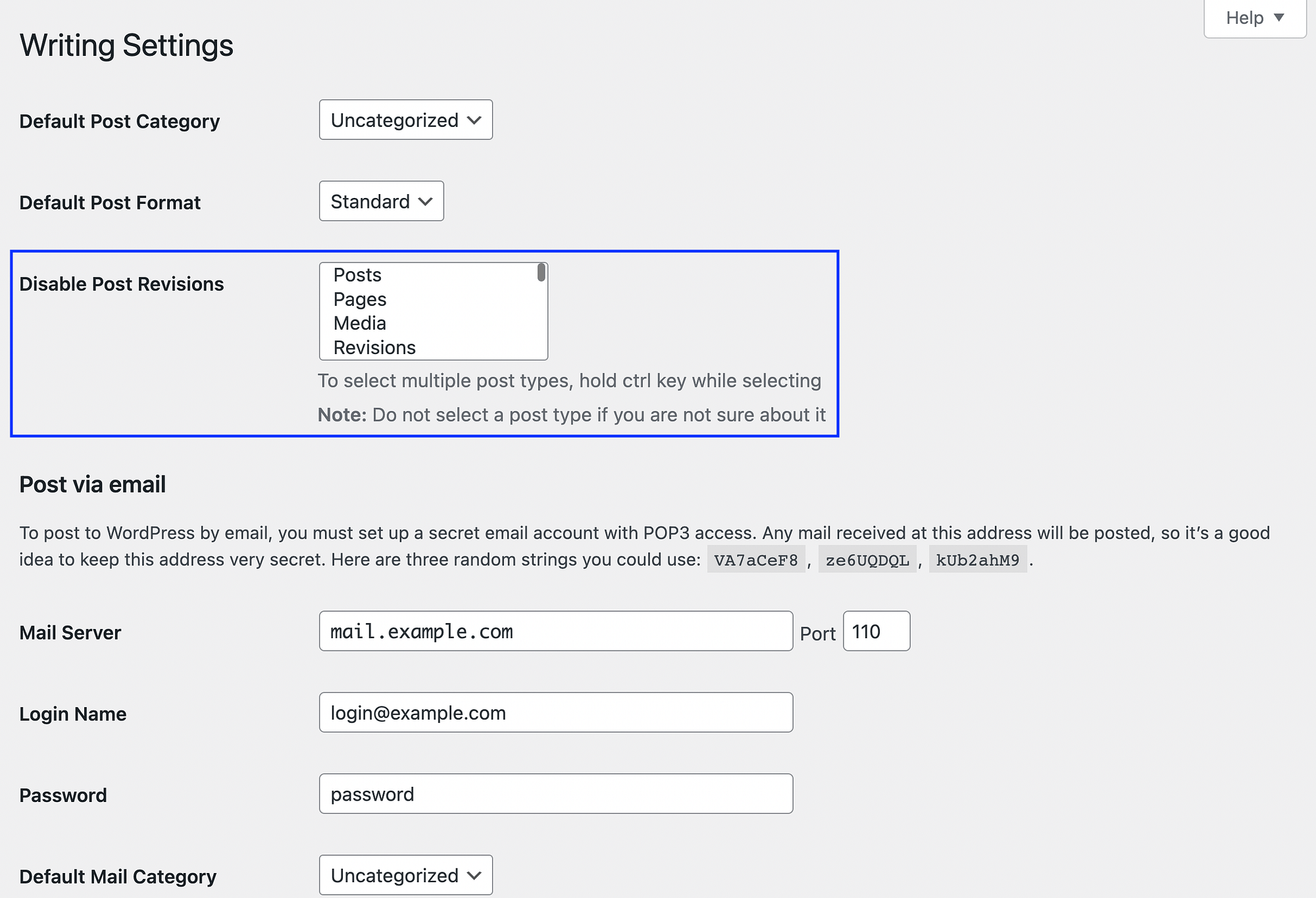 Come gestire la cronologia delle revisioni di WordPress: disabilita le impostazioni delle revisioni dei post in WordPress