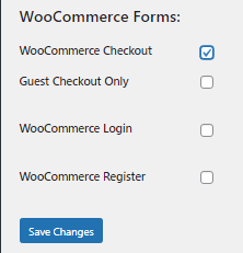 WooCommerce チェックアウトに CAPTCHA を追加する