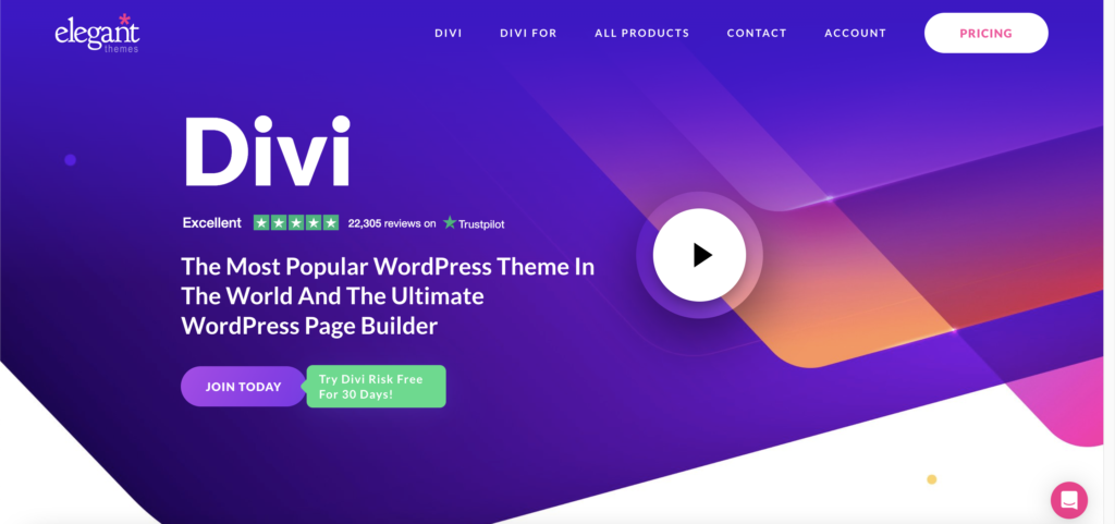 Divi - モバイルフレンドリーな WordPress テーマ