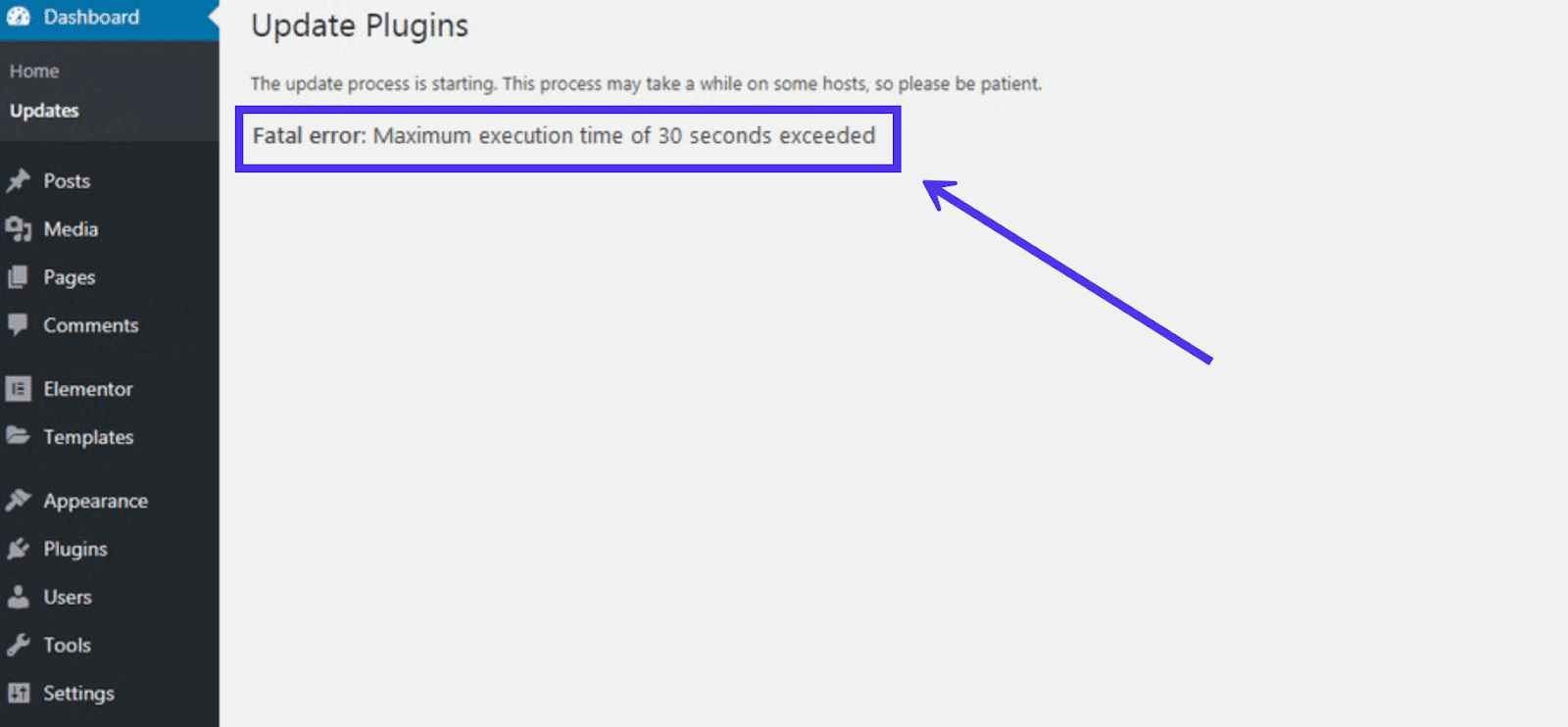 ข้อผิดพลาดของเวิร์ดเพรส WordPress Errors