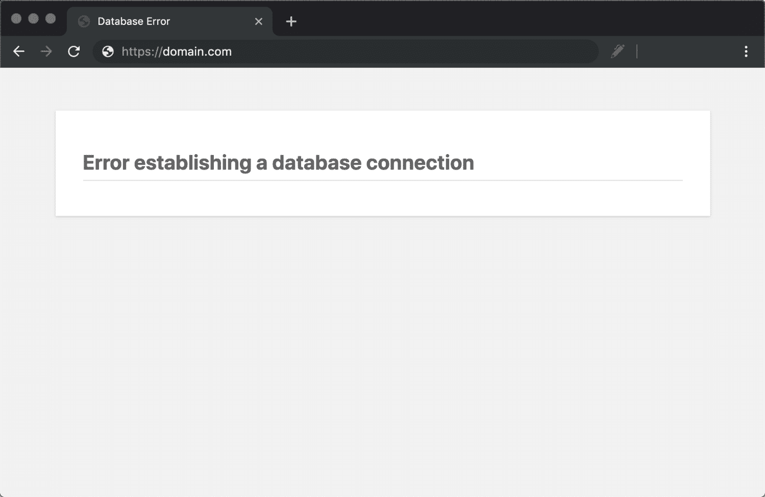 ข้อผิดพลาดของเวิร์ดเพรส WordPress Errors