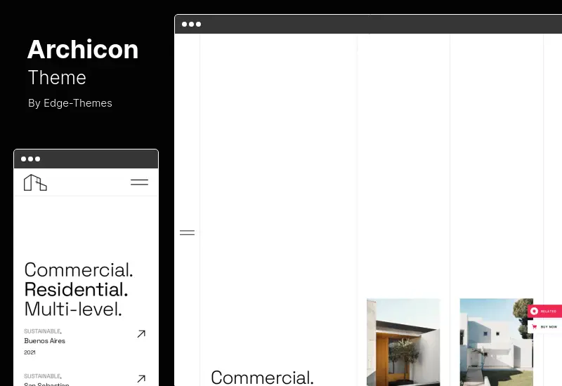 Archicon 主题 - 建筑与施工 WordPress 主题