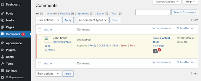 댓글을 수동으로 조정하면 WordPress가 더 어려워질 수 있습니다. Moderating comments manually can make WordPress more hard