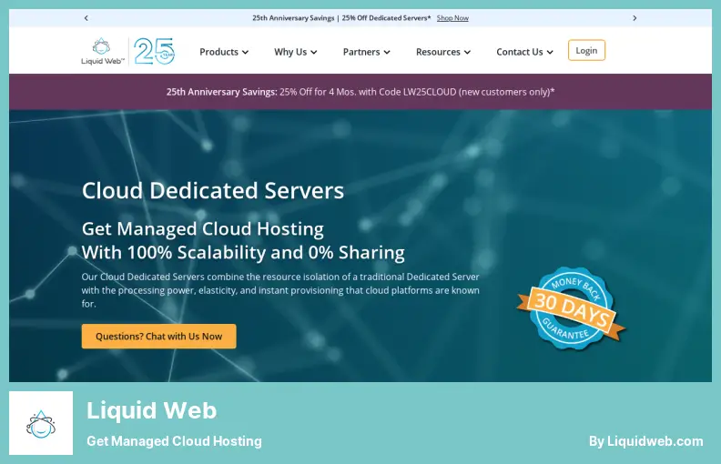 Liquid Web - Yönetilen Bulut Barındırma Alın