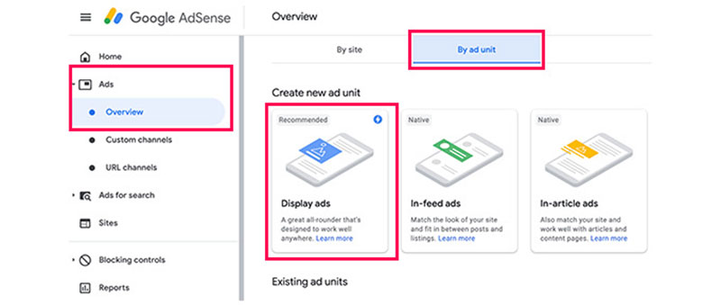 Utwórz niestandardowe reklamy dla Google AdSense