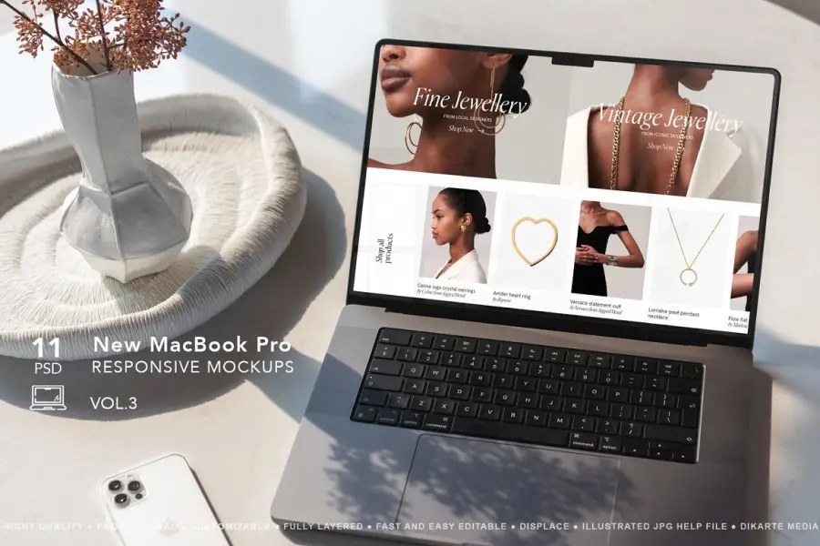 نماذج مستجيبة جديدة لأجهزة MacBook Pro -