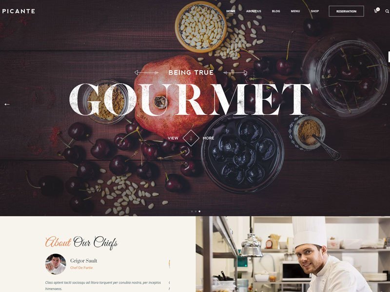 picante restaurant-wordpress-temi