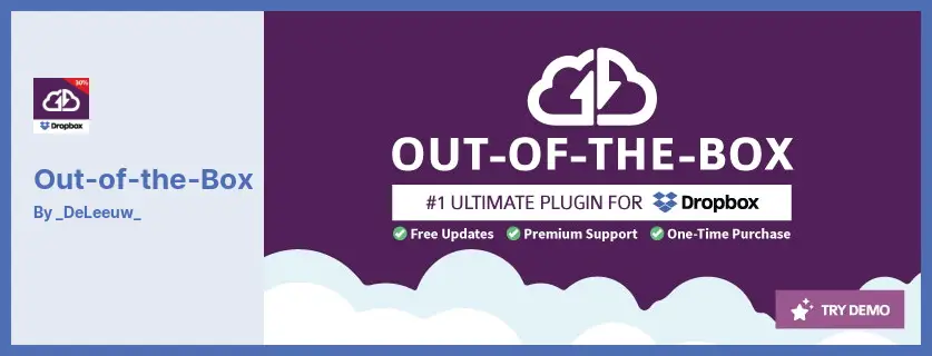 Plugin prêt à l'emploi - un plugin Dropbox pour WordPress