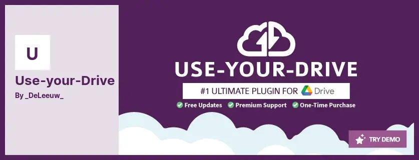 Use-your-Drive Plugin - un plugin Google Drive pour WordPress