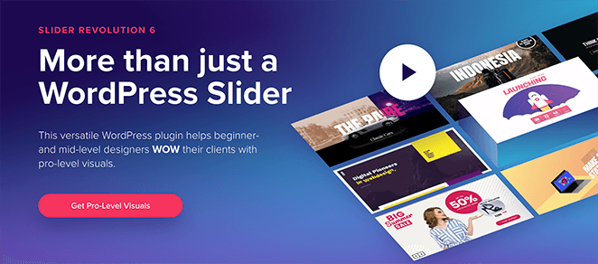 スライダー革命ワードプレス画像スライダープラグイン SeedProd slider revolution best animation plugins for WordPress