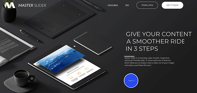 mastersliderWordPressanimationプラグイン SeedProd Master Slider animation and slider plugin for WordPress