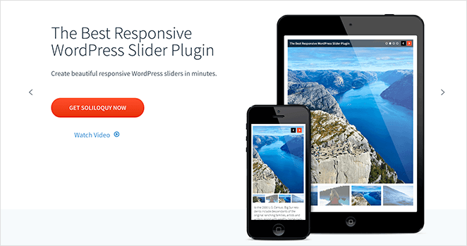 独り言ワードプレス画像スライダープラグイン SeedProd soliloquy best animation plugin for WordPress with image slider