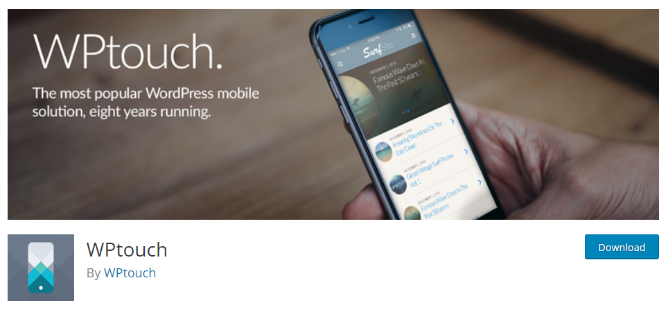 wptouch - plugin WordPress yang ramah seluler