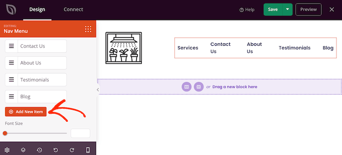 使用 WordPress 创建自定义导航菜单 Creating a custom navigation menu using WordPress
