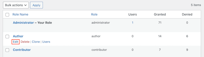 Cara mengedit peran pengguna di WordPress How to edit user roles in WordPress