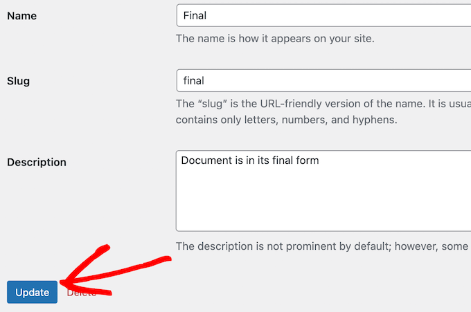 Edit status alur kerja yang ada Edit existing workflow state