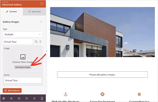 addgalleryimages SeedProd Add images to property image gallery