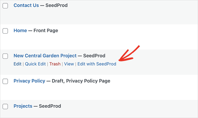 edit halaman daftar properti individu SeedProd Edit individual property listing page with SeedProd
