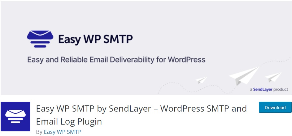 easy wp smtp configura setările WordPress SMTP