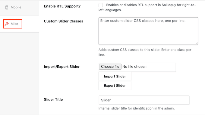 Menambahkan CSS khusus ke penggeser ramah seluler Adding custom CSS to a mobile-friendly slider