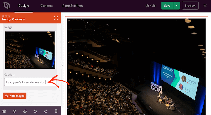 Menambahkan teks ke penggeser gambar di WordPress Adding captions to an image slider in WordPress