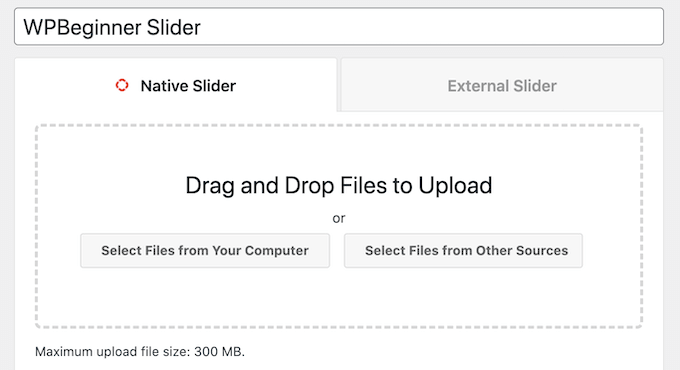 Menambahkan file ke slider WordPress yang responsif Adding files to a responsive WordPress slider