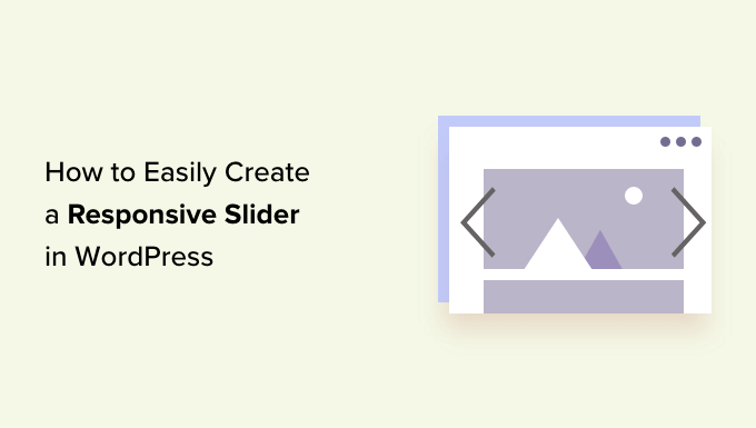 Cara mudah membuat slider responsif di WordPress How to easily create a responsive slider in WordPress
