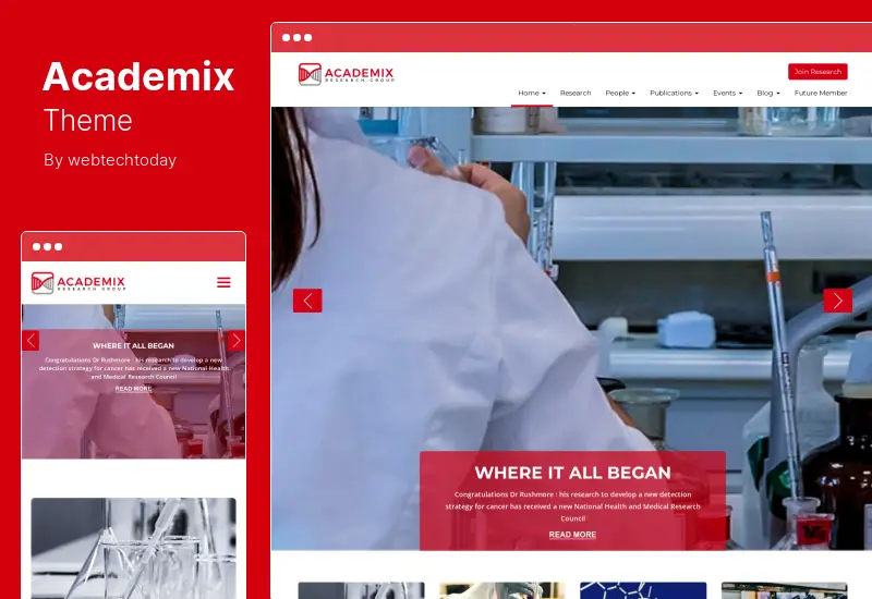 Academix 主题 - 多用途 WordPress 主题