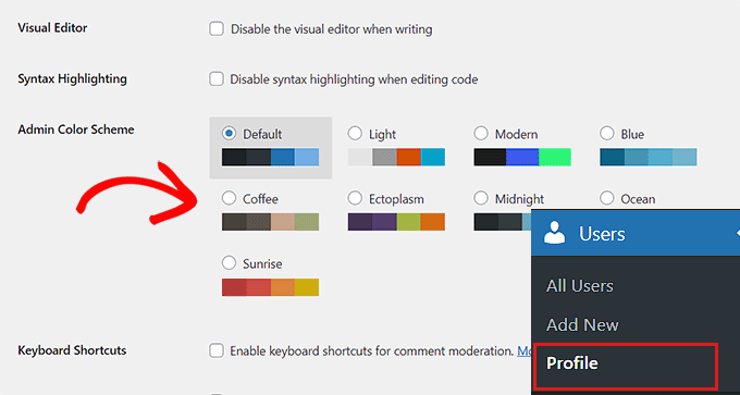 管理ダッシュボードの配色を変更する Change the color scheme of the admin dashboard