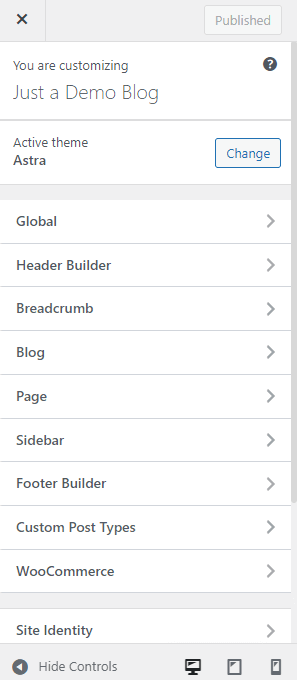 เครื่องมือปรับแต่ง wordpress