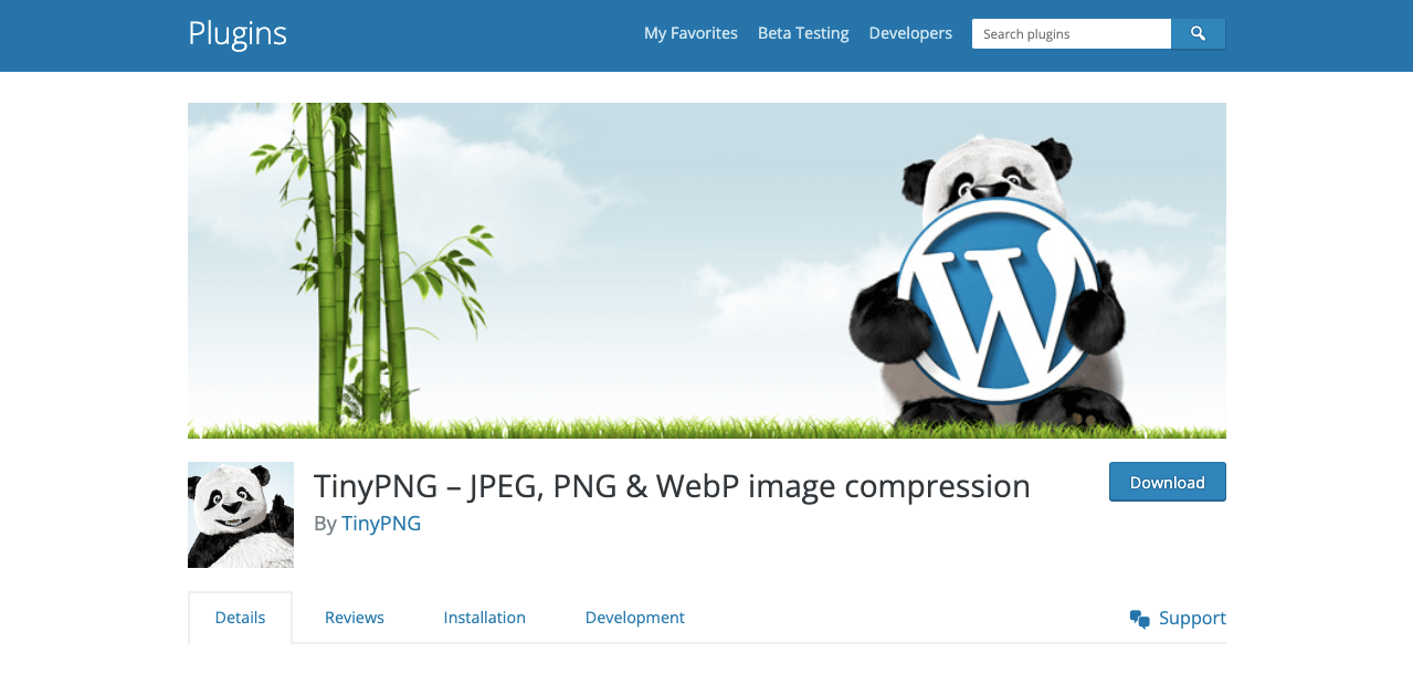 Come ottimizzare le immagini per il Web e le prestazioni (tutto ciò che devi sapere) 6 TinyPNG