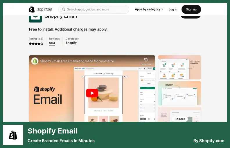 Shopify Электронная почта - создавайте фирменные электронные письма за считанные минуты