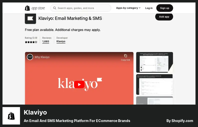Klaviyo - платформа для маркетинга по электронной почте и SMS для брендов электронной коммерции