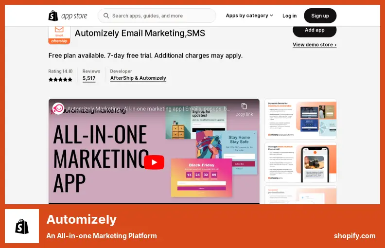 Automizely — универсальная маркетинговая платформа