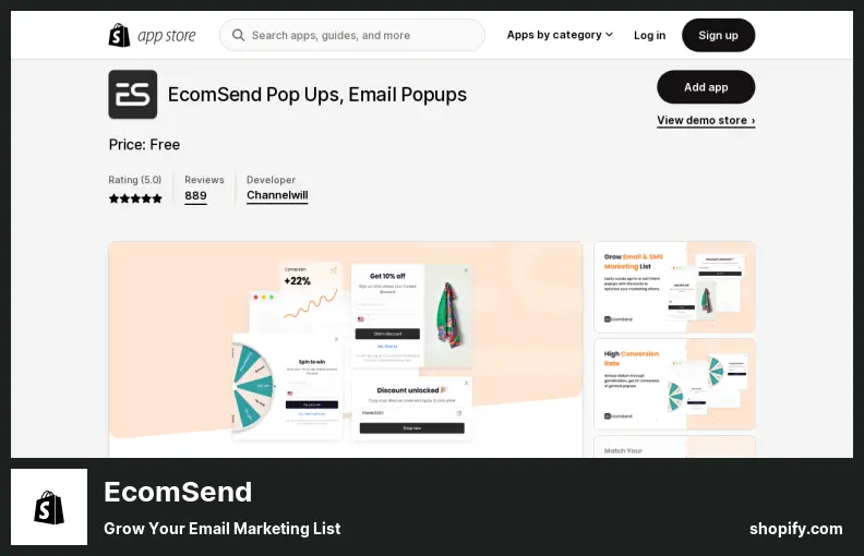 EcomSend - Расширьте свой список рассылки по электронной почте
