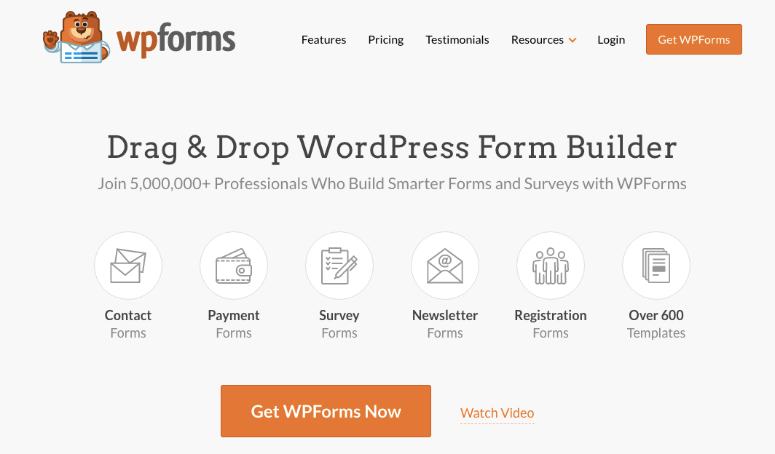 wpforms-builder - IsItWP - Detector de temas de WordPress gratuito WPForms form builder