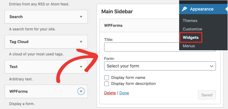 agregar wpforms a la barra lateral - IsItWP - Detector de temas gratuito de WordPress add wpforms to sidebar