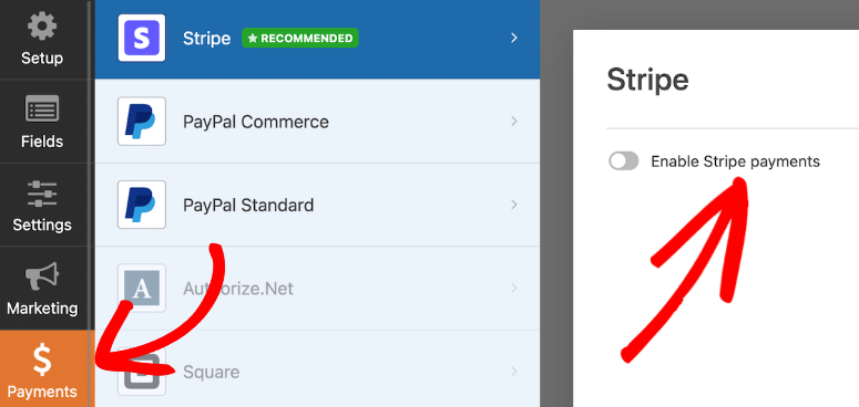 Stripe Payments - WPForms - IsItWP - Detector de temas de WordPress gratuito Enable stripe payments apple pay